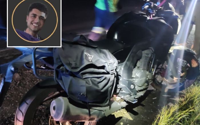 Fernando sofreu o acidente de moto na madrugada de segunda-feira
(Foto: Divulgação/Redes sociais)
