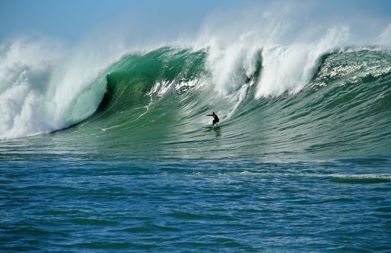 Laje da Jagua está entre as 10 maiores ondas do mundo (foto: @imagensgabriel)