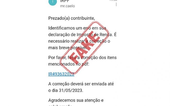Em e-mail vai anexado PDF com possíveis programas invasores (Foto: Divulgação)