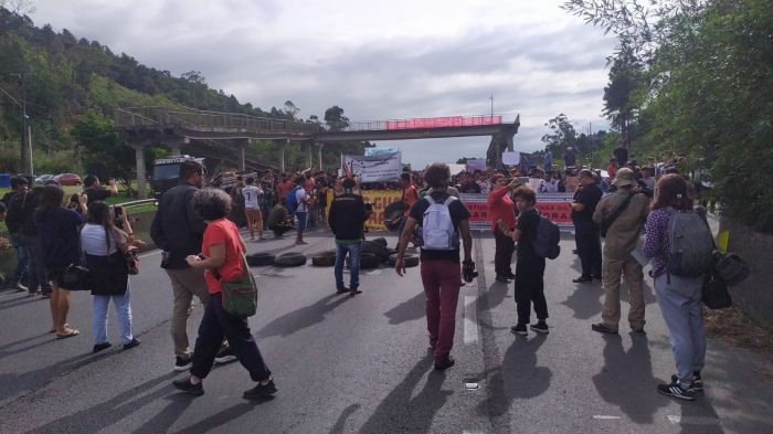 Manifestação é contra o PL do Marco Temporal
Foto: Divulgação