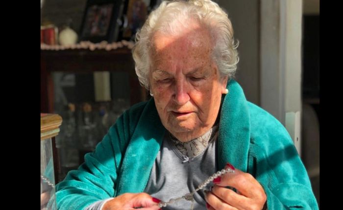 Carolina Dagnoni Cunha faleceu aos 97 anos 
(Foto: Acervo pessoal)