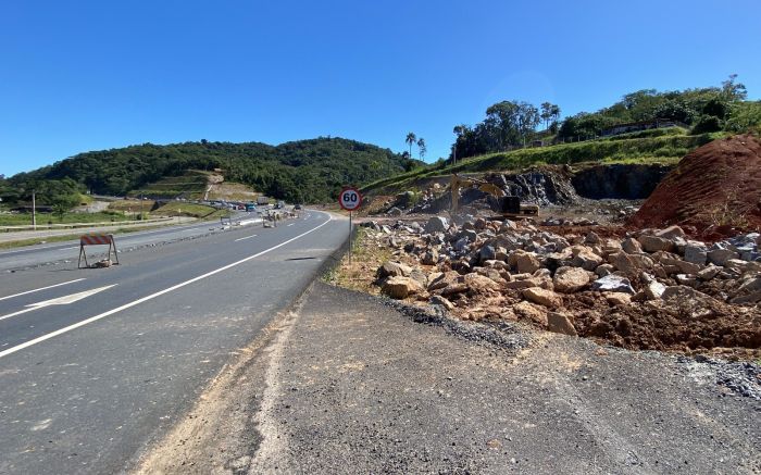 Rodovia federal terá bloqueio para detonação de rochas (Foto: Divulgação)