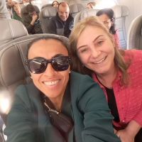 Marta manda alô para alunos da rede municipal de Itajaí 