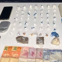 Traficante é pego com droga no Santa Regina