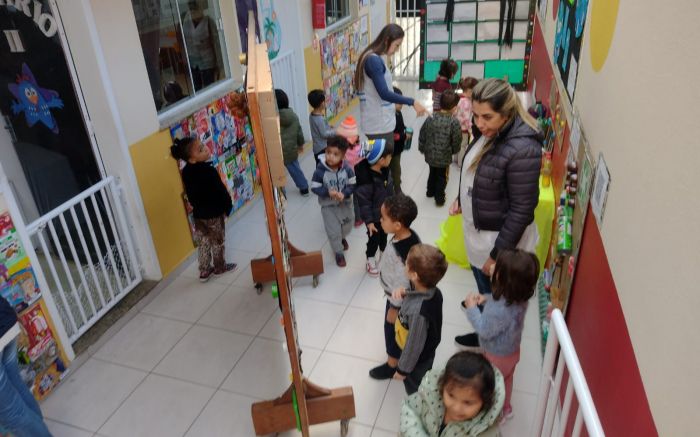 Aula faz parte do projeto “Nem todo Lixo é Lixo” (Foto: Divulgação)