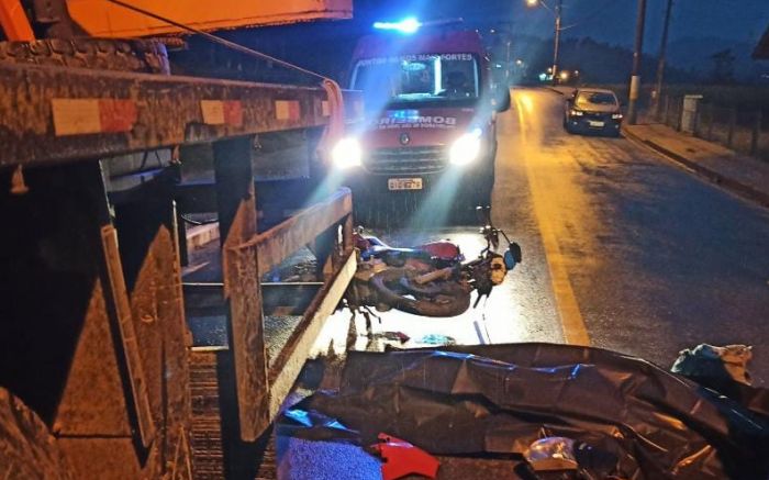 Homem morre durante trilha de motos em São João do Itaperiú