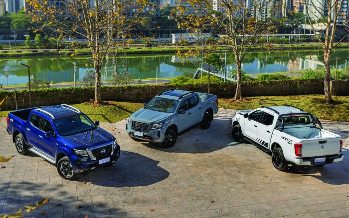 Todas as configurações da Frontier terão o novo logotipo da Nissan (foto: divulgação)