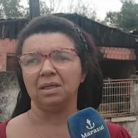 Mulher que teve a casa incendiada pede ajuda