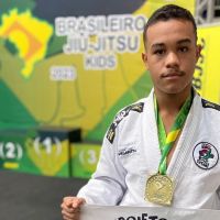 Criançada de Navegantes é destaque no Brasileiro de Jiu-Jitsu Kids