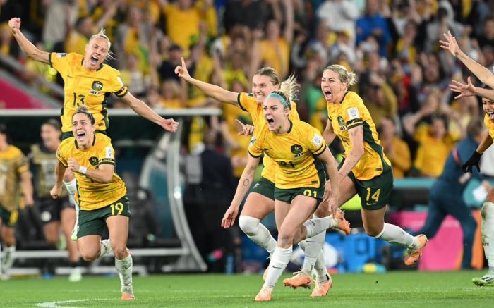 L’Australie a battu la France aux tirs au but pour atteindre les demi-finales