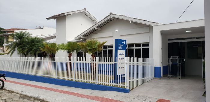 Temporal fecha posto de saúde no bairro Fazenda (Foto: Divulgação)