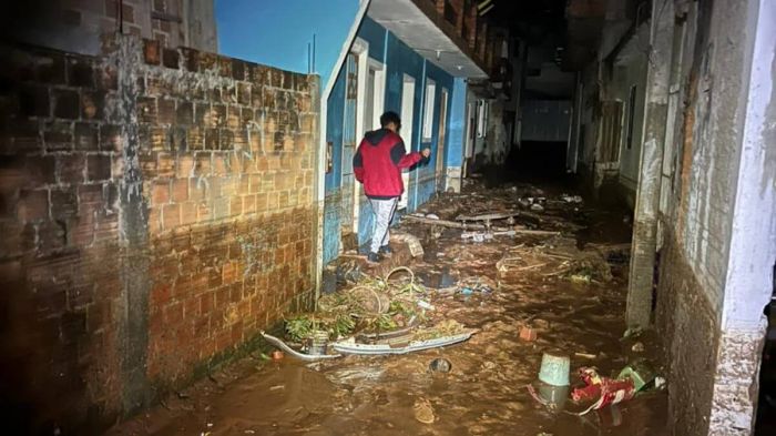 Acidente aconteceu nesta madrugada na comunidade Monte Cristo (Foto: Divulgação)