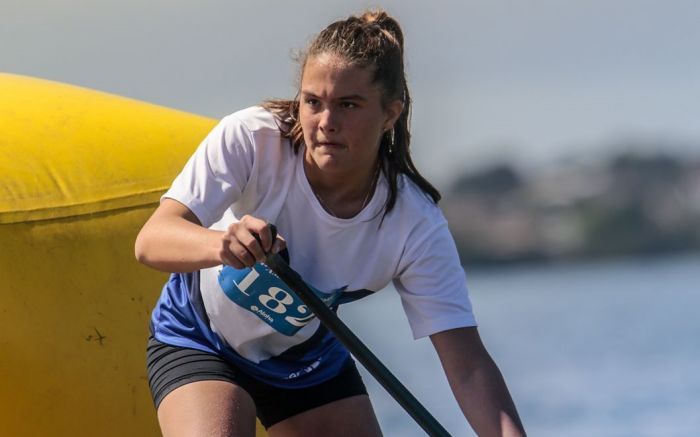 Rebeka Klotz, de 15 anos, integra seleção brasileira que embarca para a França
(Foto: divulgação)