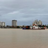 Dragagem no rio Itajaí-Açu ajudou a diminuir a devastação das cheias