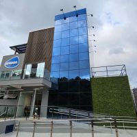 Semasa entrega reforma geral da ETA São Roque