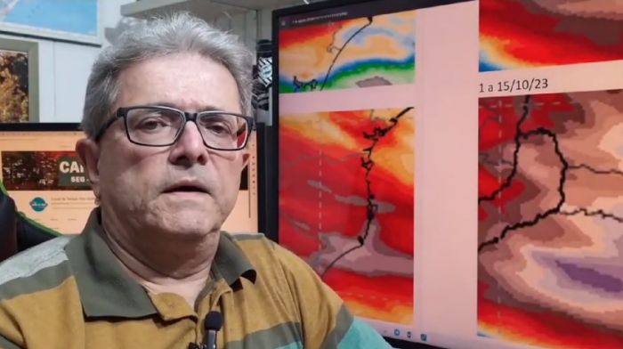 Vídeo fala em enchente para o Vale do Itajaí
(Foto: Reprodução)
