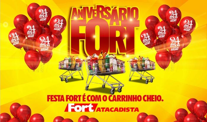 “Festa Fort é com Carrinho Cheio” segue até o final de outubro