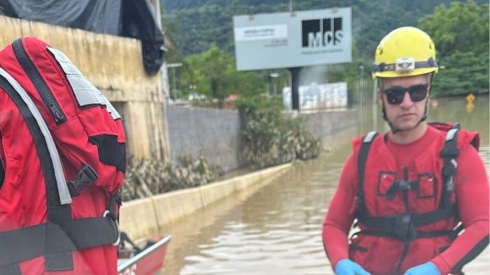 A mulher é a terceira vítima fatal das enchentes em SC (Foto: Divulgação)