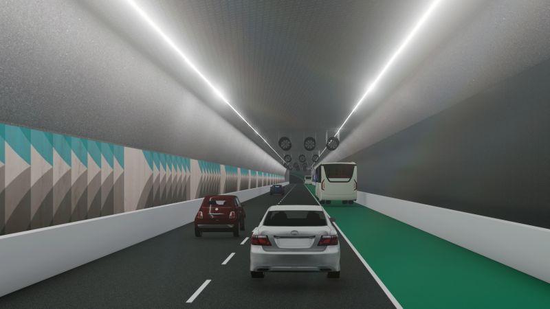 Entre as obras previstas com o Promobis está o túnel entre Itajaí e Navegantes (foto: divulgação)