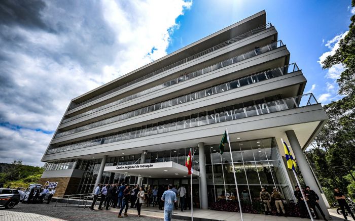 Elume Parque abriga instituições e startups pra estimular negócios de base tecnológica
 (Foto: Eduardo Valente)