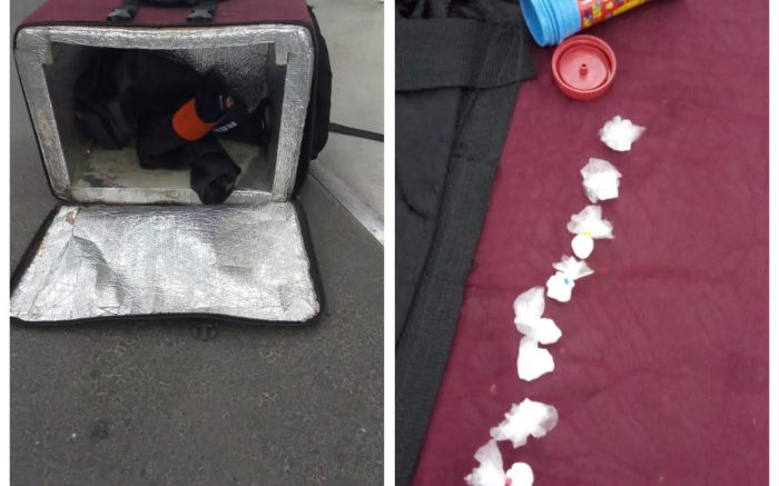 Traficante tinha até caixa de isopor, mas em vez de comida transportava drogas

(Foto: Divulgação)
