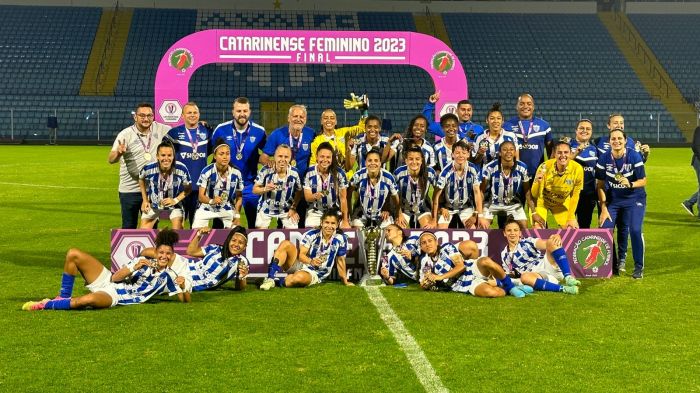 Avaí/Kindermann é campeã do Campeonato Catarinense Feminino 2022