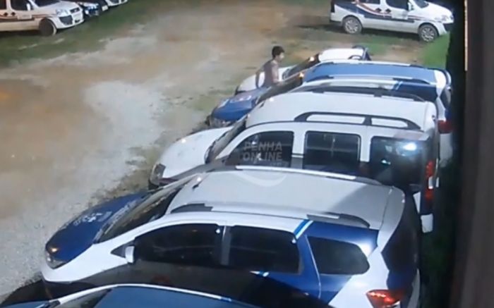 Reproduções do vídeo mostram a ousadia dos invasores / Penha On Line / Divulgação