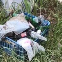 Vídeo: Moradores reclamam de lixarada na praia do Cascalho 