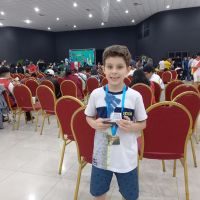 Garoto de Itajaí é vice-campeão sul-americano de xadrez 