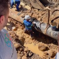 Vídeo: Rompimento de adutora interditou Morro de Zimbros 