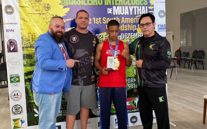William Uriel foi eleito o melhor atleta de Santa Catarina ( Foto: Divulgação/Prefeitura de Camboriú)
