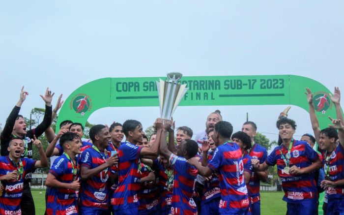 Marcílio Dias conquista o título da Copa Santa Catarina Sub-17, Esporte