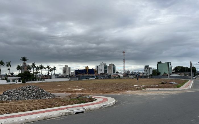Terreno onde ficava o Lar Fabiano de Cristo teve imóvel e árvores derrubadas (Foto: da redação)