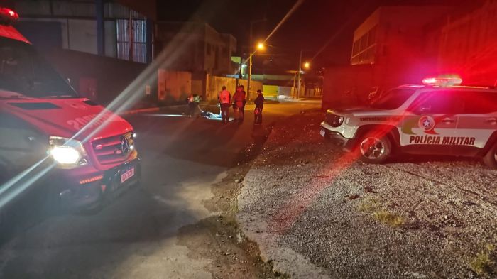 Acidente aconteceu em frente à Hidroart do Tabuleiro (Foto: Polícia Militar)
