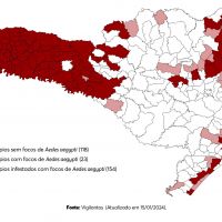 SC tem mais de 2 mil casos de dengue