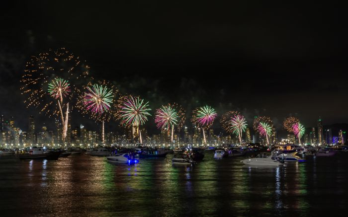 Festas de fim de ano dividiram opiniões de moradores e turistas 
(Foto: da redação)