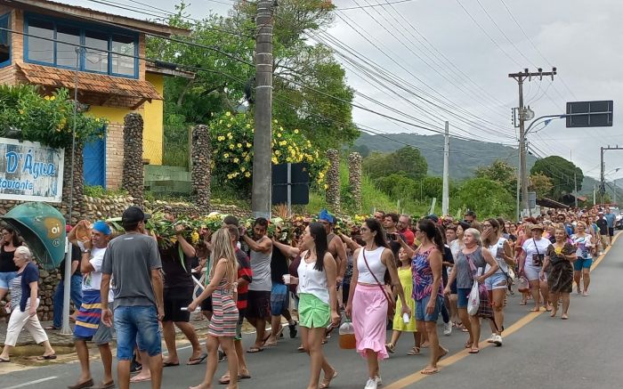 Festa reúne centenas de devotos (Foto: Divulgação/Felipe Franco)