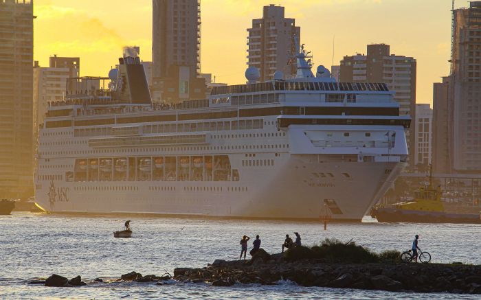 Cerca de 3550 turistas vão desembarcar na cidade (Foto: Divulgação/Marcos Porto)