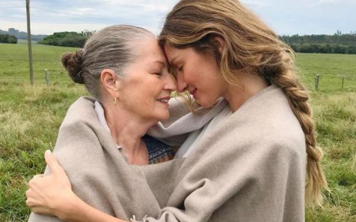 Gisele é uma das seis filhas de dona Vânia (Foto: arquivo pessoal)