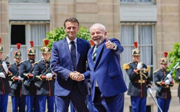 Governo federal confirma que presidente da França visitará Itaguaí (RJ)
 (Foto: Ricardo Stuckert / PR)