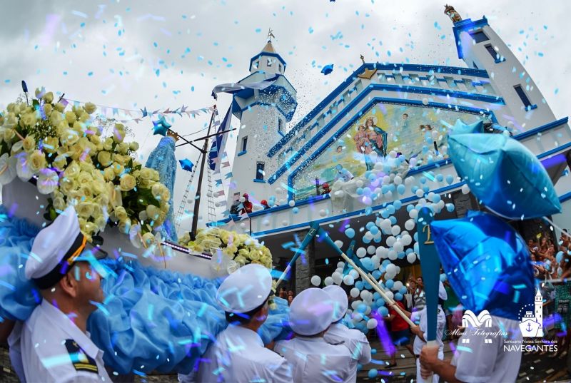 Procissão fluvial acontecerá no domingo após a missa das 15h (foto: mini fotografias )