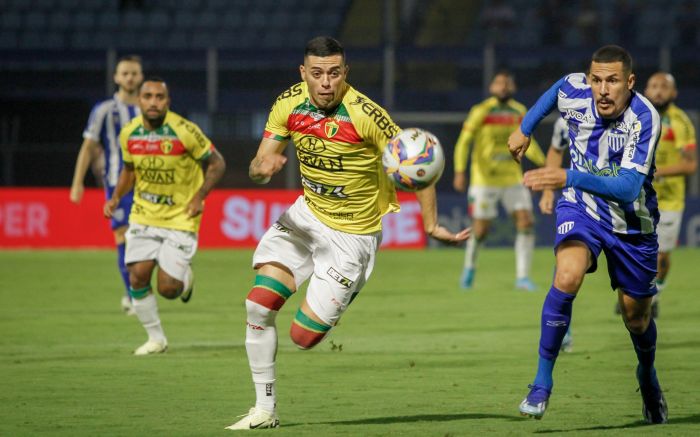Empate em 2 a 2 na Ressacada deu a vaga ao Marreco
(Foto: Lucas Gabriel Cardoso/Brusque)