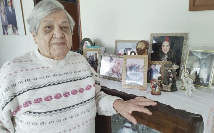 Uma das vítimas foi a professora aposentada Olga Dutra Martins (Foto: Arquivo)