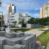 Praça dos Correios vai ganhar banheiro ecológico e sala de apoio