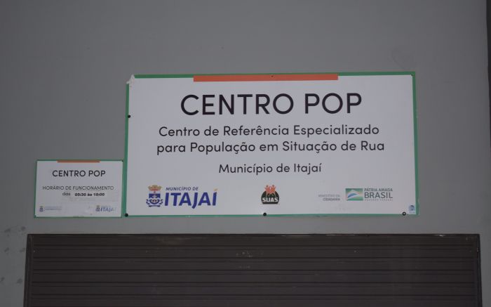 Acolhimento funciona das 19h às 7h (Foto: Divulgação/Prefeitura de Itajaí)