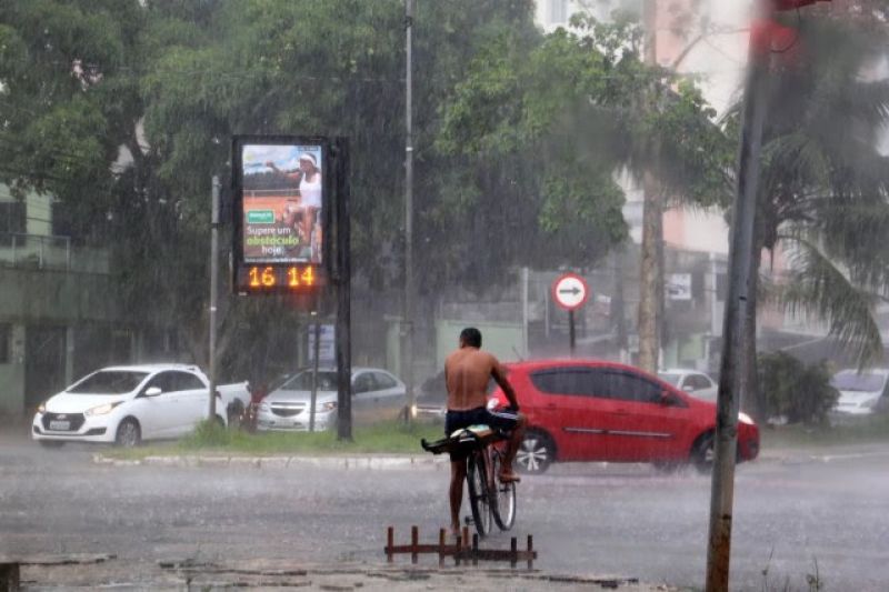 Devido localização geográfica, Belém enfrenta altos índices de chuvas (foto: Bruno CecimAg.Pará )