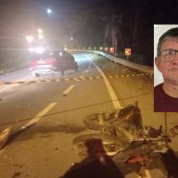 Motociclista morre ao bater de frente com carro na SC 414  
