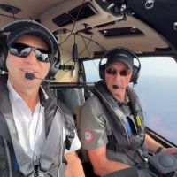 Milionário catarinense inicia volta ao mundo em 100 dias de helicóptero