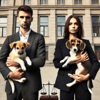 Disputa de ex-casal pelos cães Sushi e Mel tem decisão inédita no Tribunal