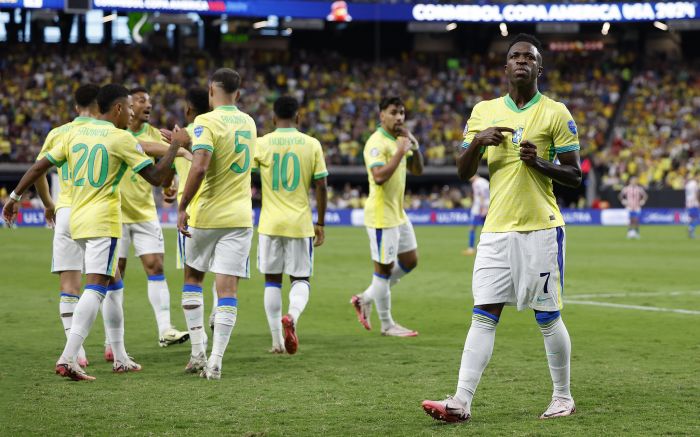 Seleção encaminhou classificação com goleada contra o Paraguai
Foto: Rafael Ribeiro/CBF